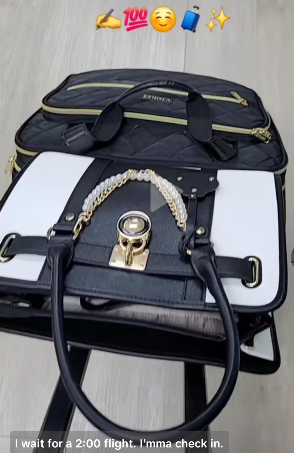 Ytonet Rolling Laptop Bag Women, Rolling Briefcase for Women, 17.3 Inch Laptop Bag with Wheels Rolling Computer Bag Laptop Case for Work Travel College Business Wife Mom Teacher, Black customer photo 2