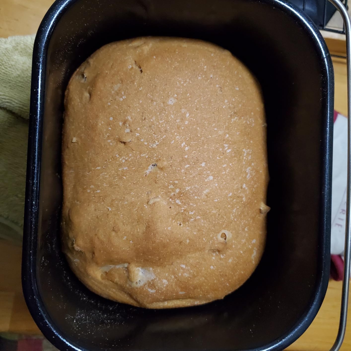 Cuisinart Bread Maker Machine, 16 Menu Programs, Stainless Steel, 2-Lb Loaf | Bread machine with 16 menu options, 3 loaf sizes up to 2 lbs, 3 crust colors, convection baking & measuring cup hook, CBK-200 customer photo 2