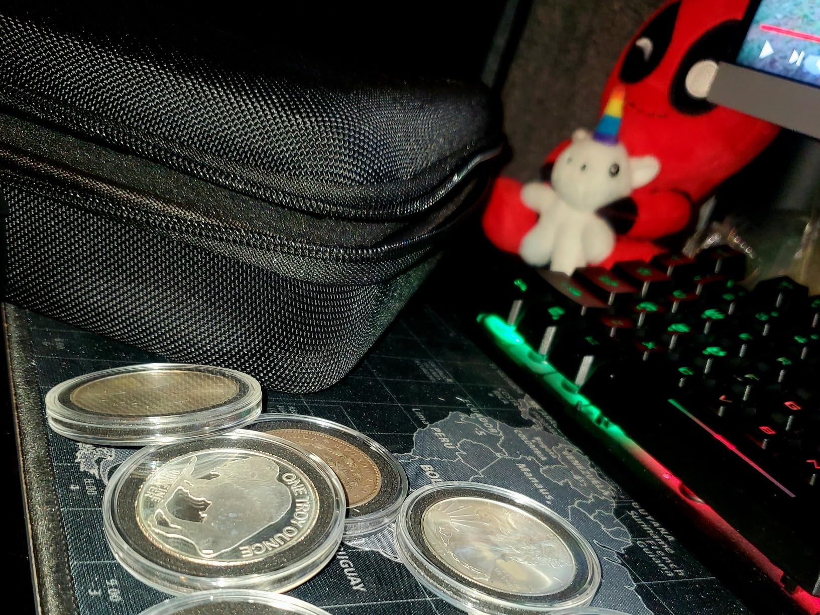 46mm Coin Capsules with Black Foam Gasket and Storage Organizer Box 96PCS | Coin Storage Case with Lock Coin Collection Supplies for Dime, Cent, Nickel, Quarter, Silver Dollar, Half Dollar customer photo 2