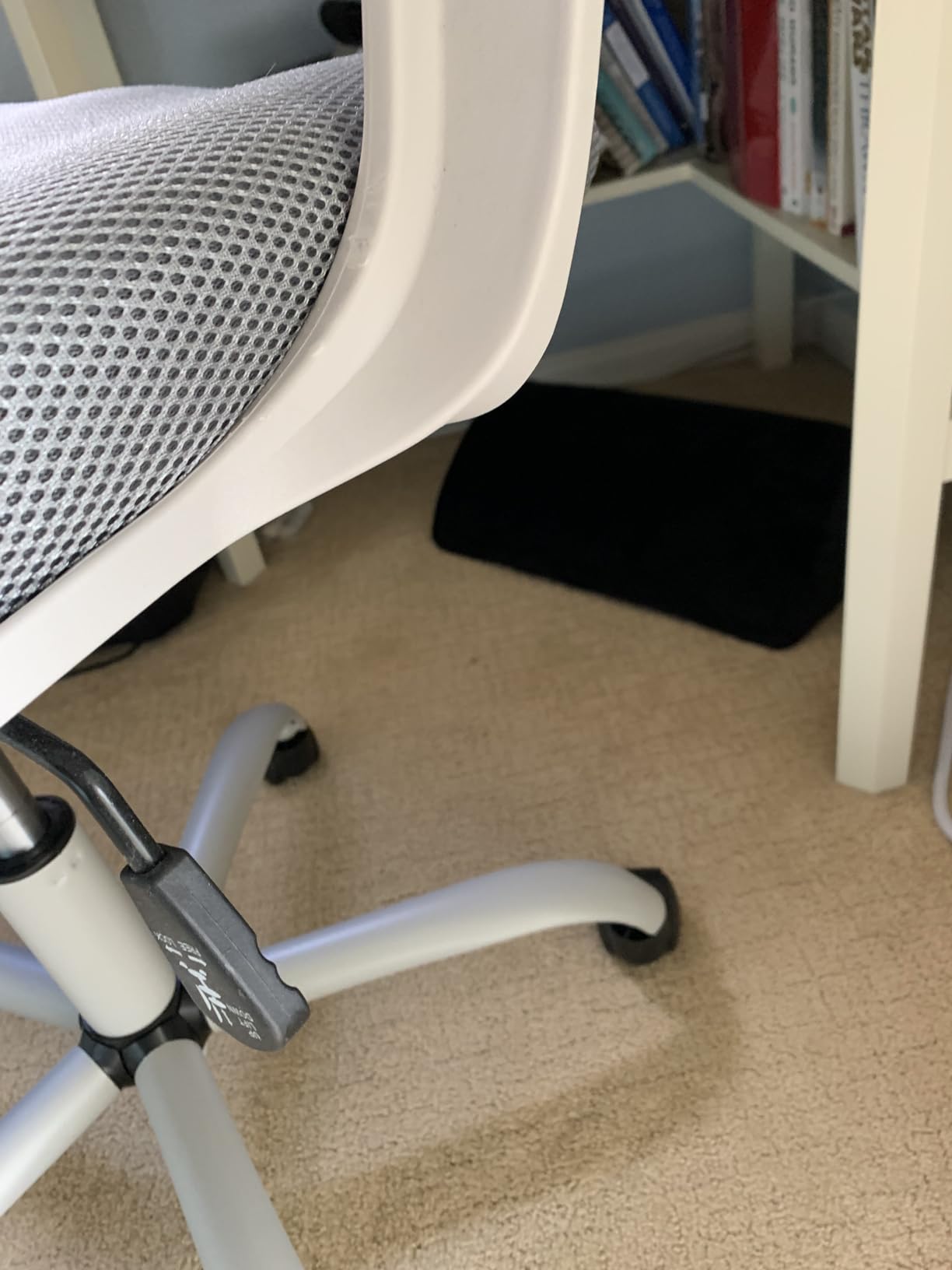 Foot Rest for Under Desk at Work, Foot Stool for Office, Footrest, Black | Soft Foam, Washable & Removable Cover, for office, home and car, Anti-slip Bottom, Ergonomic Design customer photo 2