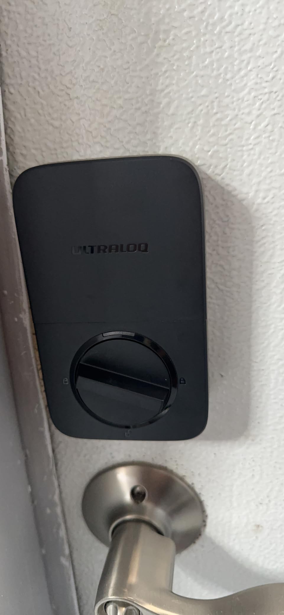 ULTRALOQ U-Bolt Pro WiFi Smart Lock with Door Sensor, App Remote Control | Built in Wi-Fi Deadbolt Smart Locks for Front Door with Fingerprint ID, Share Access, Auto Unlock, Auto-lock, ANSI Grade 1 customer photo 2