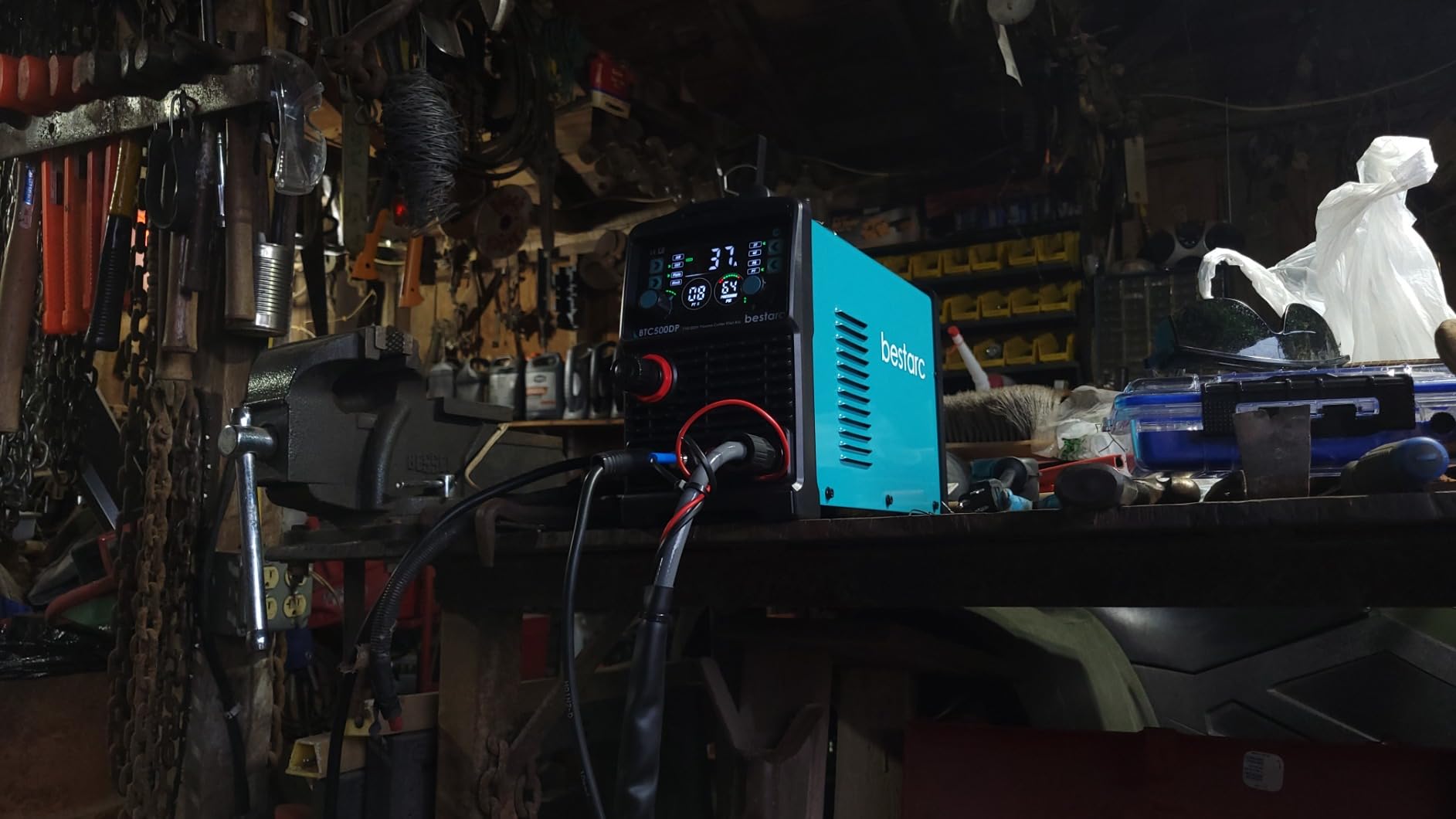 50A Plasma Cutter Machine [Pilot Arc], 110/220V Dual Voltage, 3/4