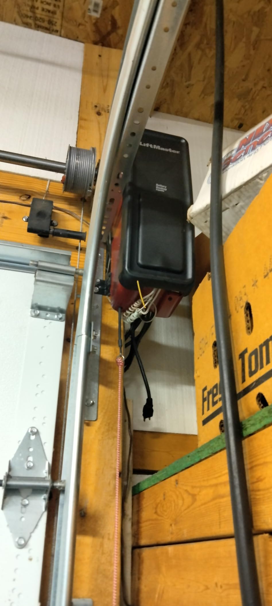 Chamberlain Wall Mount myQ Garage Door Opener, Battery Backup | Space Saving & Whisper-Quiet performance customer photo 1
