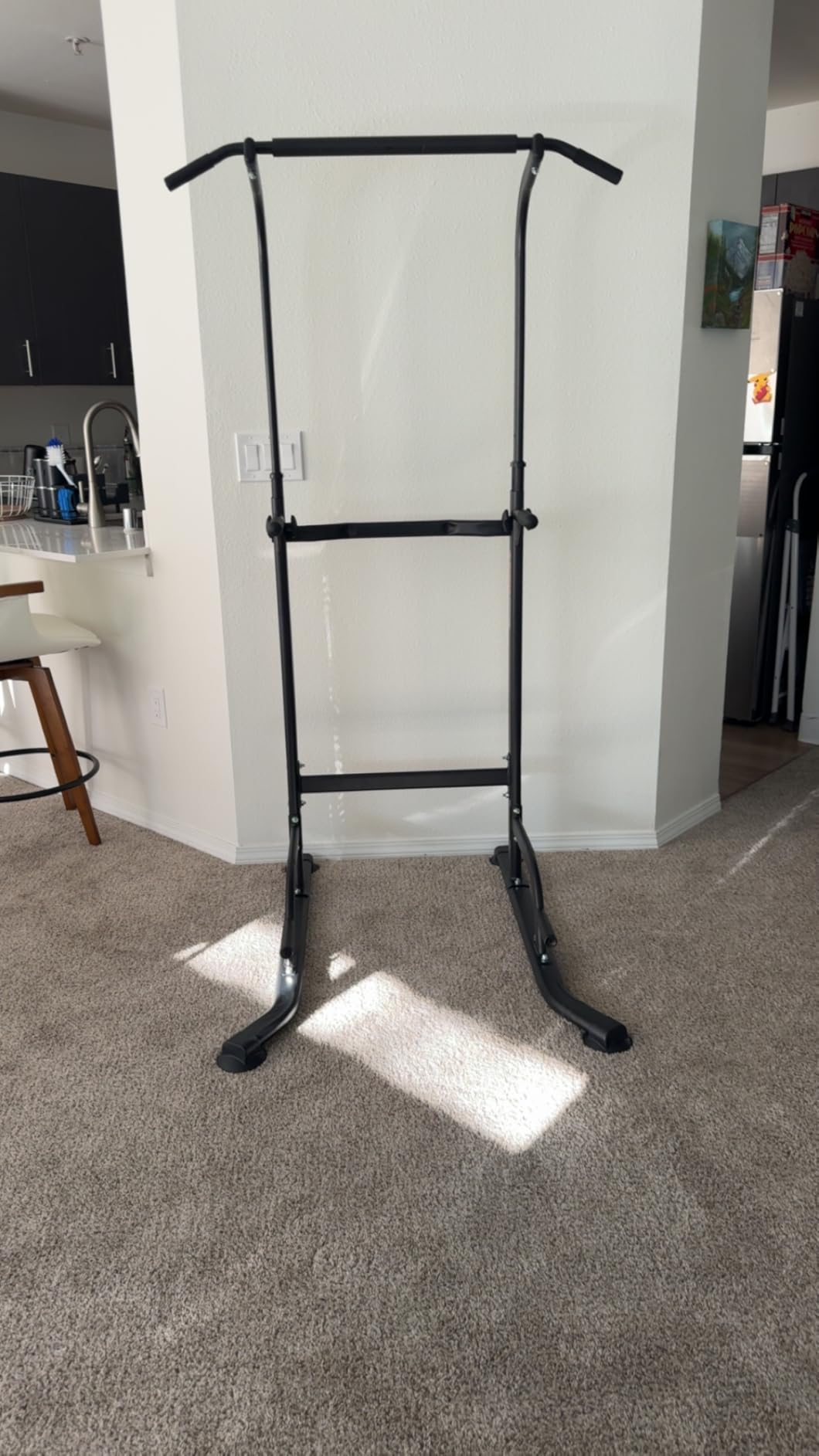 Z ZHICHI Pull-Up Dip Station Pull-Up Chin-Up Weight Capacity 350LBS customer photo 2