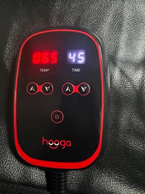 Hooga Portable Far Infrared Sauna Blanket for Home Detox, 71 Inches x 71 Inches customer photo 1