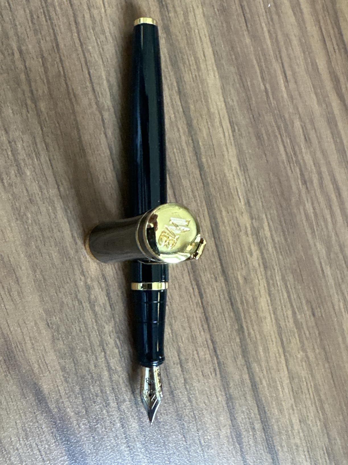 Wordsworth & Black Luxury Fountain Pen Set for Writing, Fine Nib, Black | Gift for Men & Women, Brass Body, German Iridium, Converter + 24 Ink Cartridges, Refillable customer photo 2