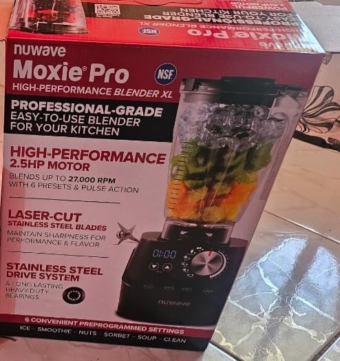 Nuwave Infinity Commercial Blender, Heavy-Duty Smoothie Blender, 2.5HP Copper Motor, NSF Certified customer photo 1