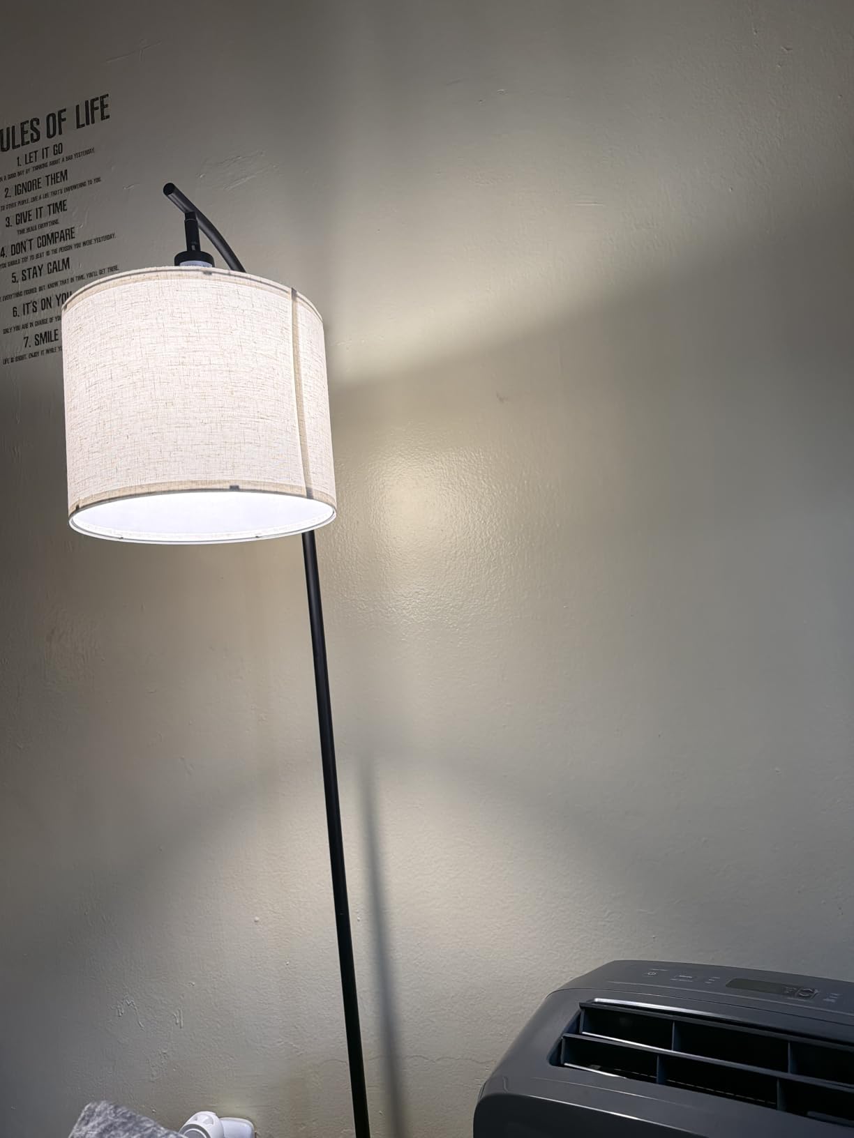 SUNMORY Arc Floor Lamp, Modern Floor Lamp with 3 Color Temperatures Bulb customer photo 1