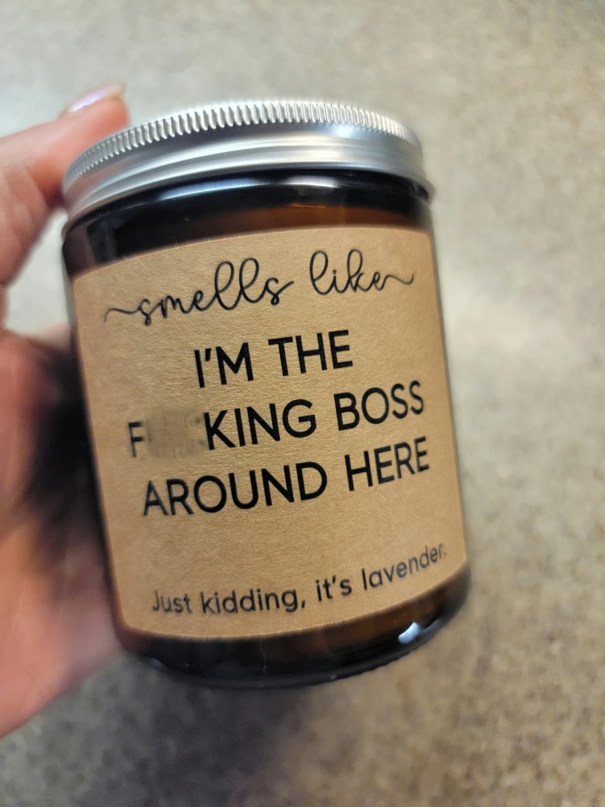 Fairy's Gift Candle, Boss Gifts for Women Men, New Business Owner Gifts | Funny Grand Opening, Boss Day, Christmas, Birthday Presents for Boss Lady, Entrepreneur, Small Business Owners customer photo 2