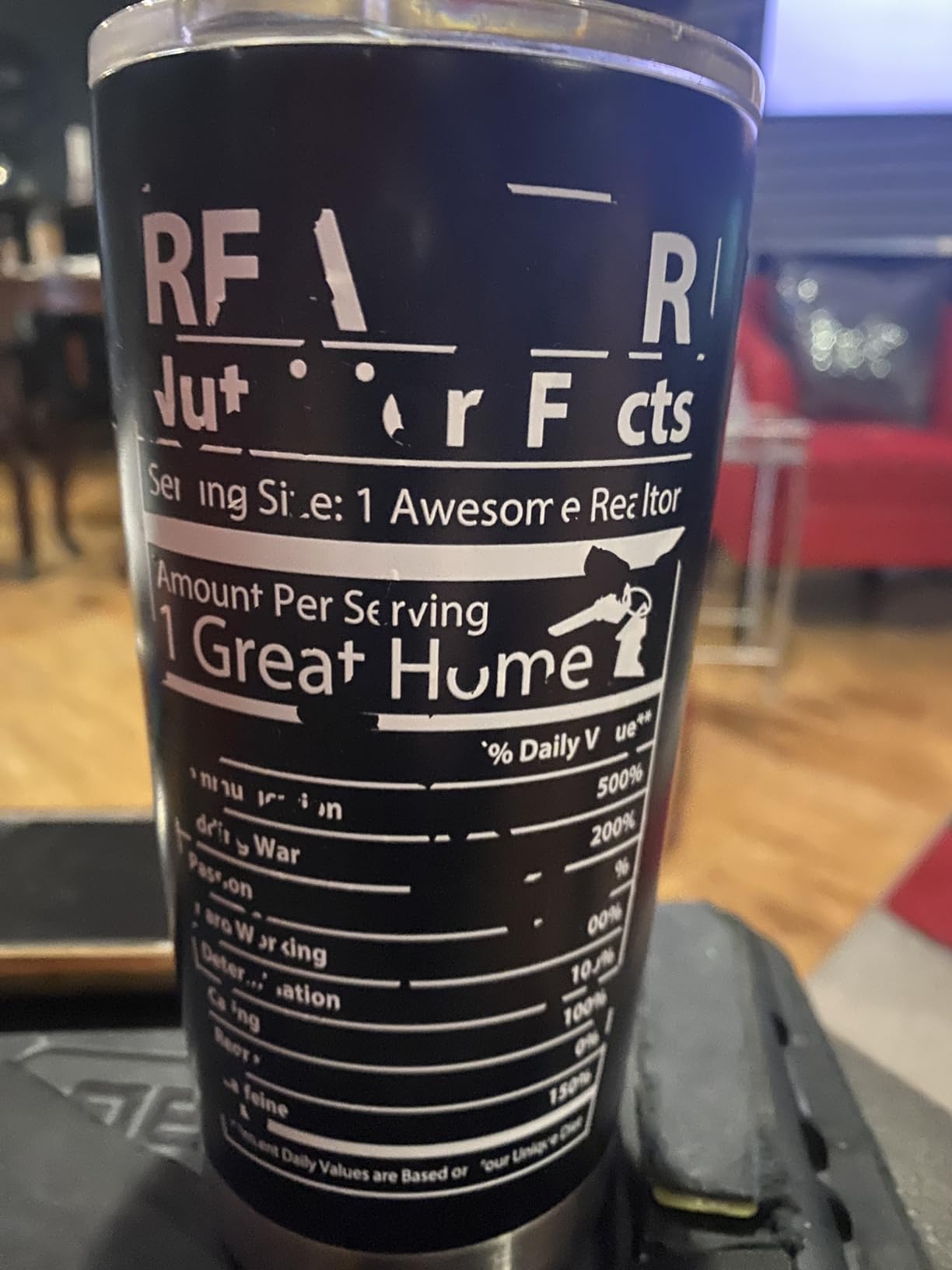 Realtor Gifts, Closing Gifts for Real Estate Agent 20oz Tumbler | Realtors Gifts For Women Men, Funny Real Estate Agent Gifts Christmas, Salesman Birthday Gift Ideas customer photo 2