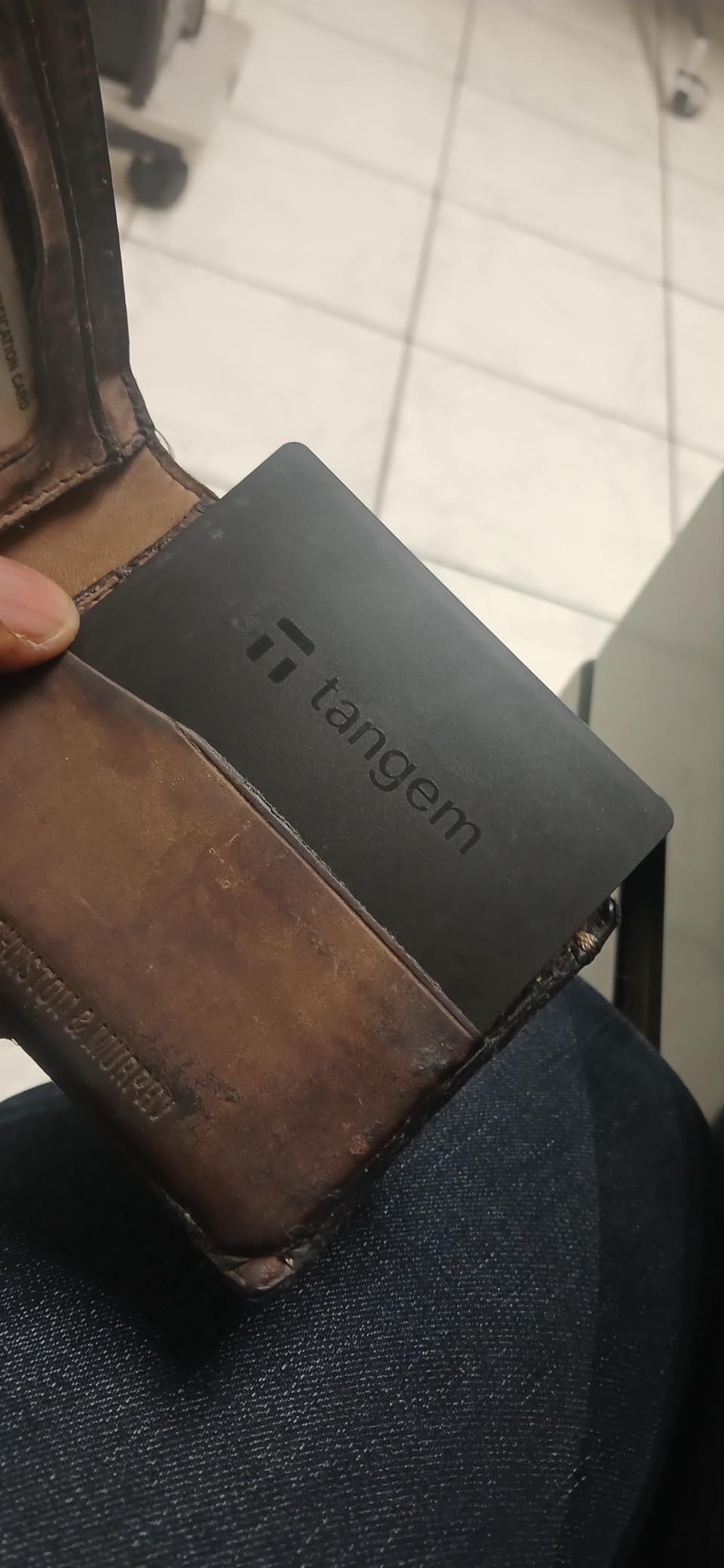TANGEM Crypto Wallet Pack of 3 - Trusted Cold Storage Hardware Wallet | 100% offline; Bitcoin, Ethereum, NFTs & altcoins; No seed phrase; NFC; Pack of 3, Self custody wallet customer photo 1