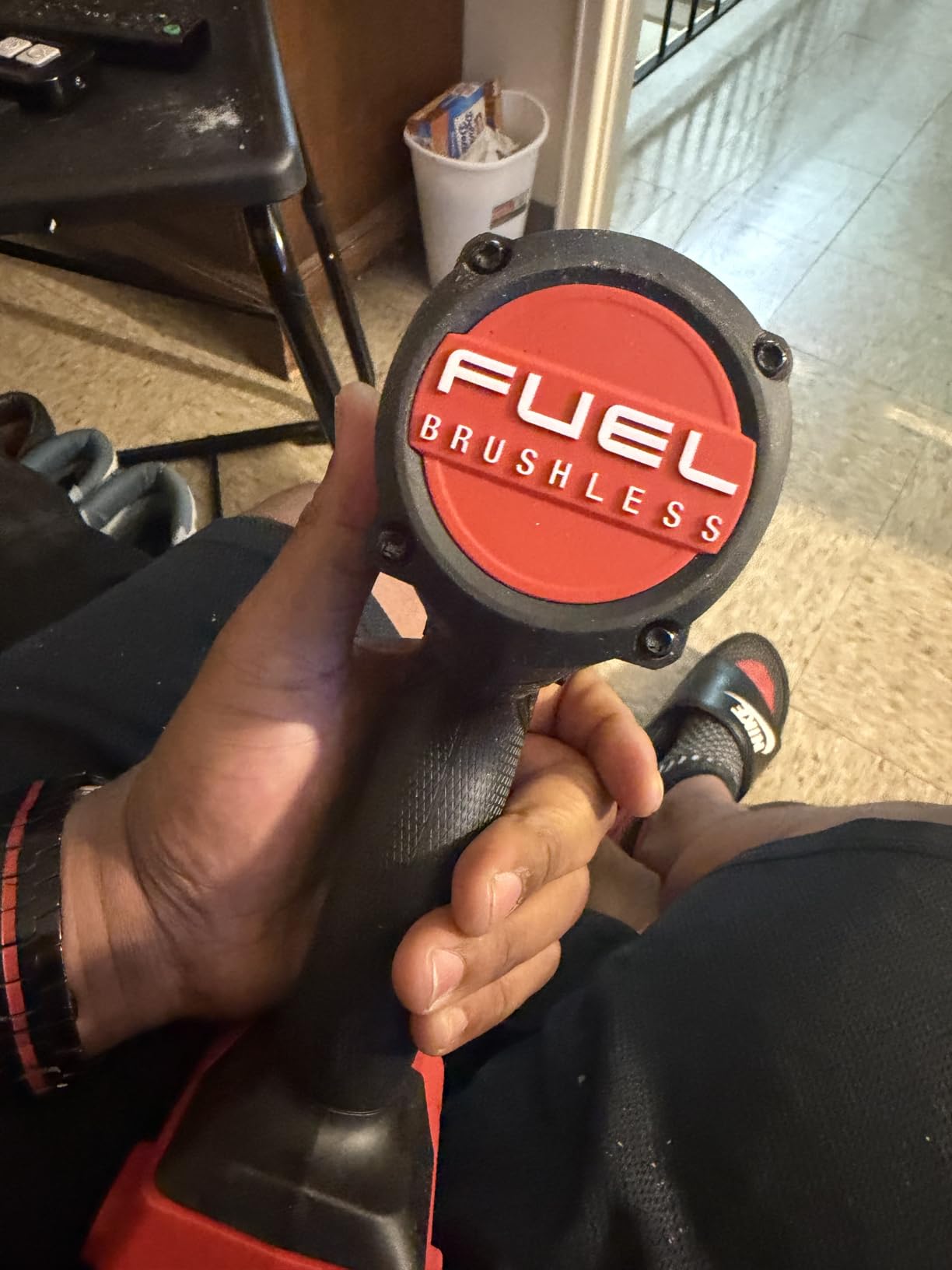 Milwaukee Electric - M18 Fuel 1/2 HIGH Torque Impact Wrench W/FRICTI customer photo 2
