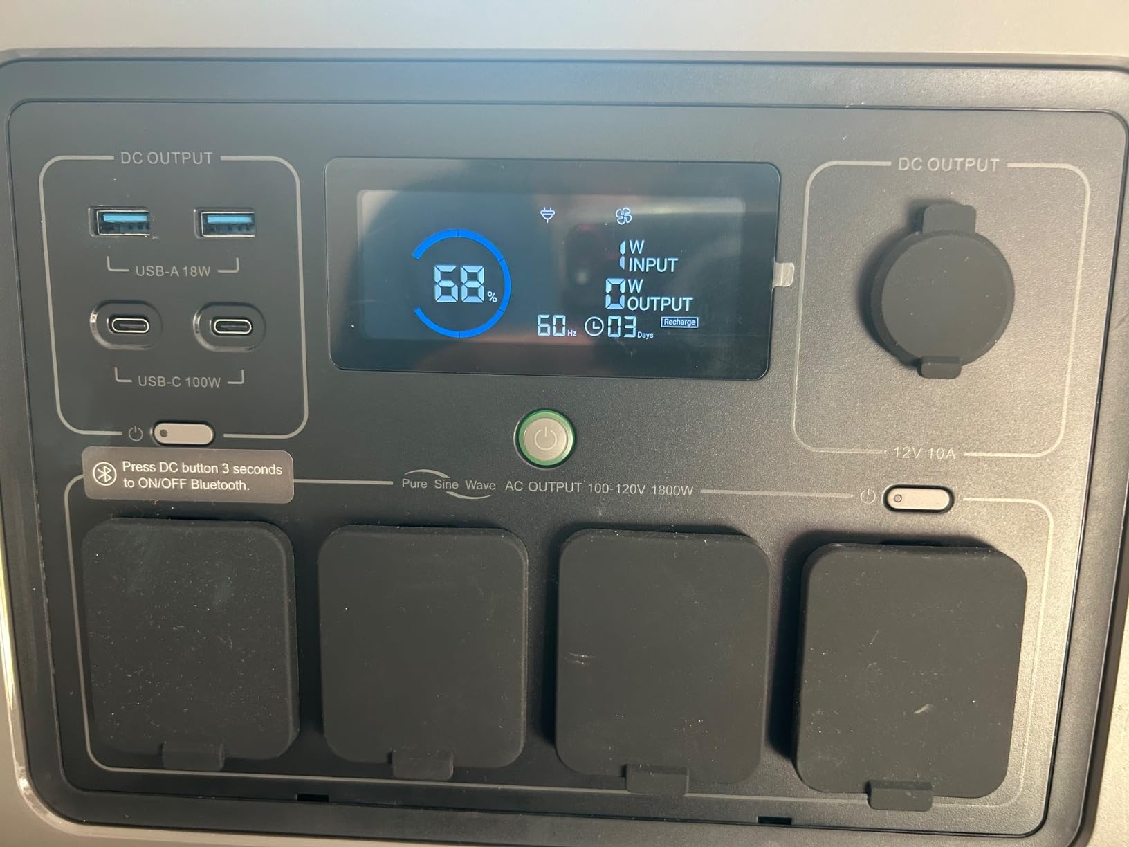 ALLPOWERS R1500 LITE Portable Power Station 1056Wh, 1600W Solar Generator (Peak 3200W) with LiFePO4 Battery, 1-Hour Fast Charging, UPS Battery Backup for Home Power Outage, RV, Camping, Emergency Use customer photo 2