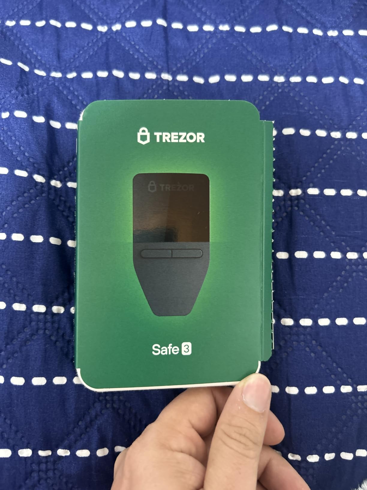 Trezor Safe 3 - Passphrase & Secure Element Protected Crypto Hardware Wallet - Buy, Store, Manage Digital Assets Simply and Safely (Solar Gold) customer photo 2