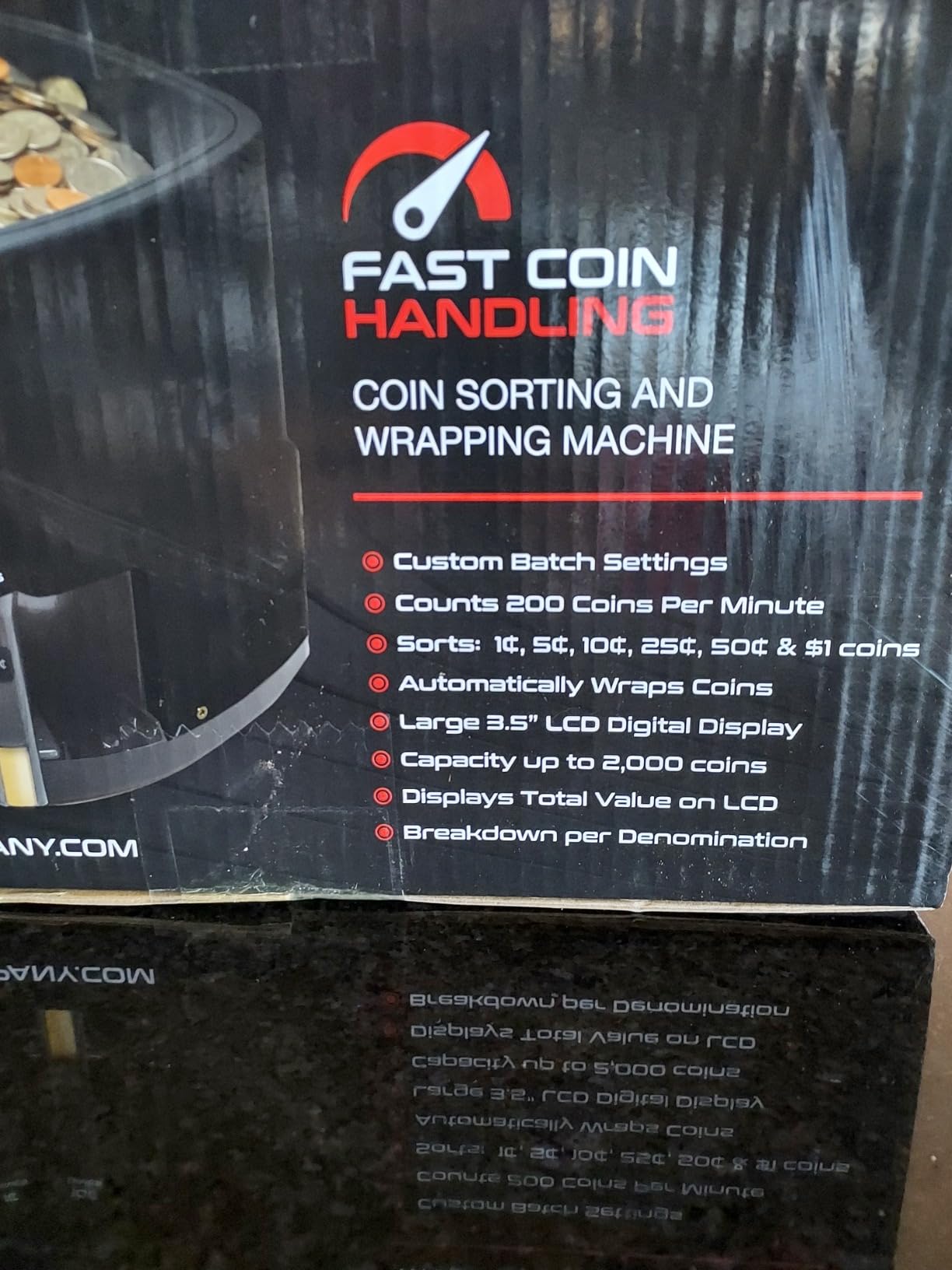 Safetech Viper V395 Coin Counter, Sorter, and Wrapper, Sorts All US Coins Including Half Dollars customer photo 2