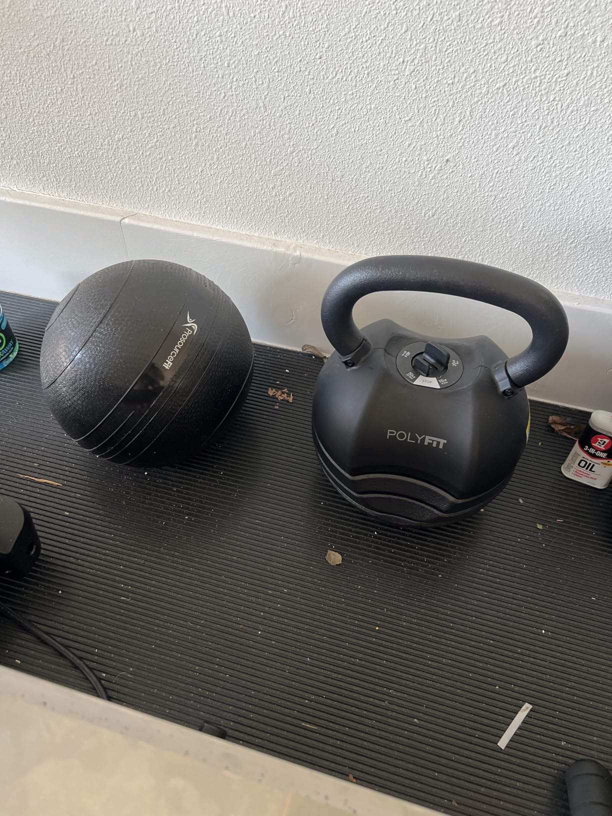 Polyfit Adjustable Kettlebell Set - 5-in-1 Weights for Home Gym customer photo 1
