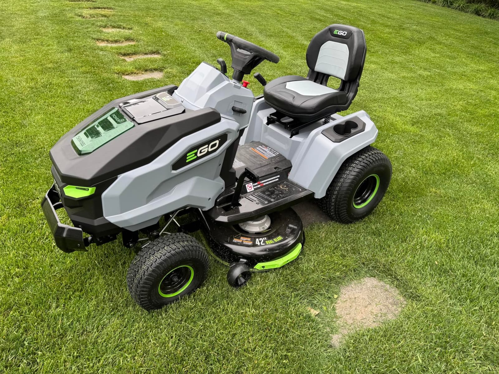EGO Power+ Electric Riding Lawn Mower, 42