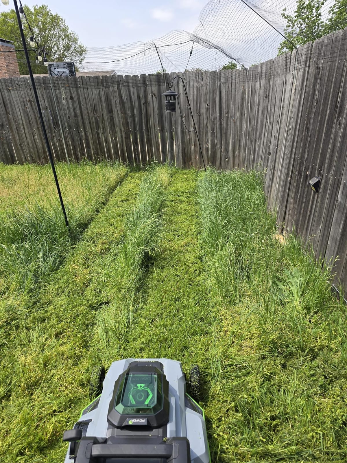 EGO Power+ Electric Lawn Mower, Self-Propelled Cordless with Touch Drive, Includes (2) 56V 4.0Ah Batteries and Rapid Charger – LM2122SP-2 customer photo 2