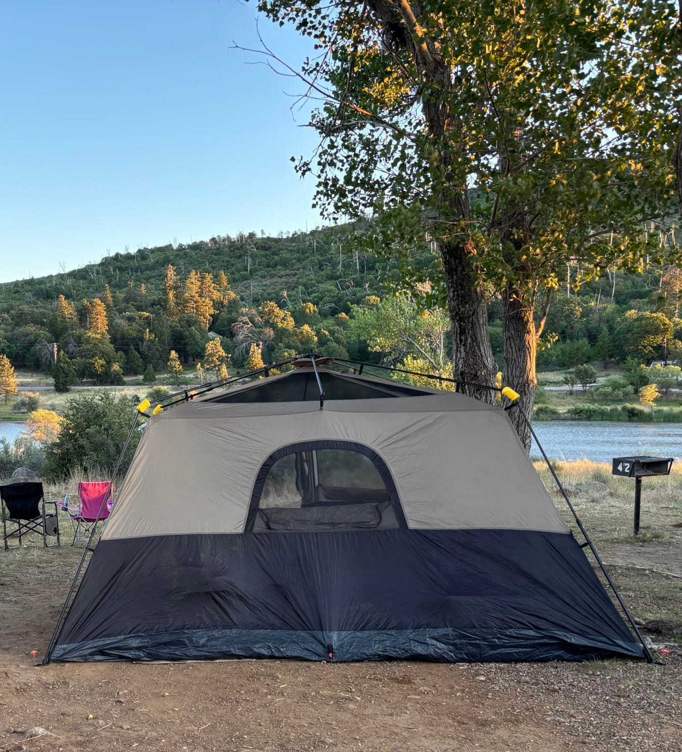 FanttikOutdoor 4/6/8/10 Person Instant Tent for Camping Setup in 60s | Camping Tent with Rainfly & Windproof, Portable Instant Cabin Tent with Carry Bag for Family Camping & Hiking customer photo 1