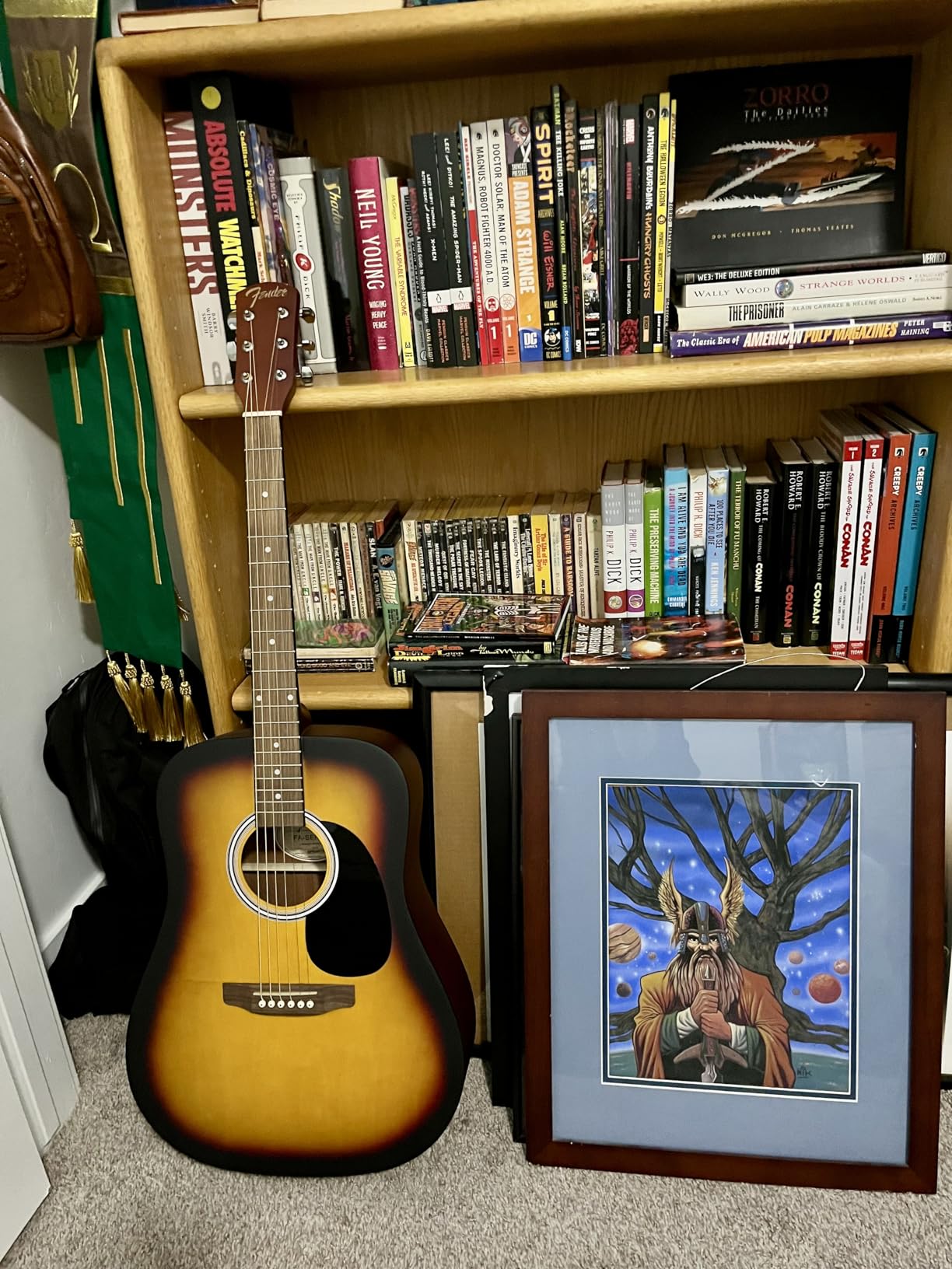 Fender FA-25 Dreadnought Acoustic Guitar, Beginner Guitar, with 2-Year Warranty, Includes Free Lessons, Natural customer photo 2