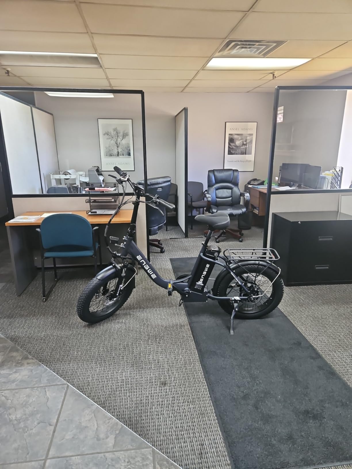 ENGWE 1125W Electric Bike for Adults, L20 2.0 20''x3.0