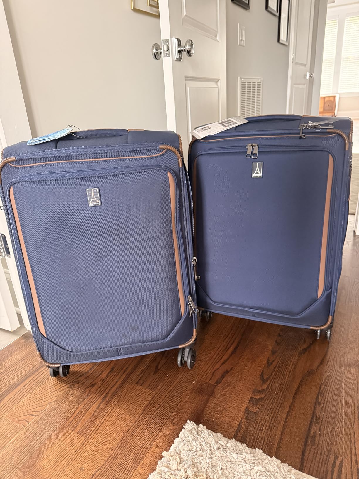 Travelpro Crew Classic Softside Carry-On Luggage, Grey, 21-Inch customer photo 1