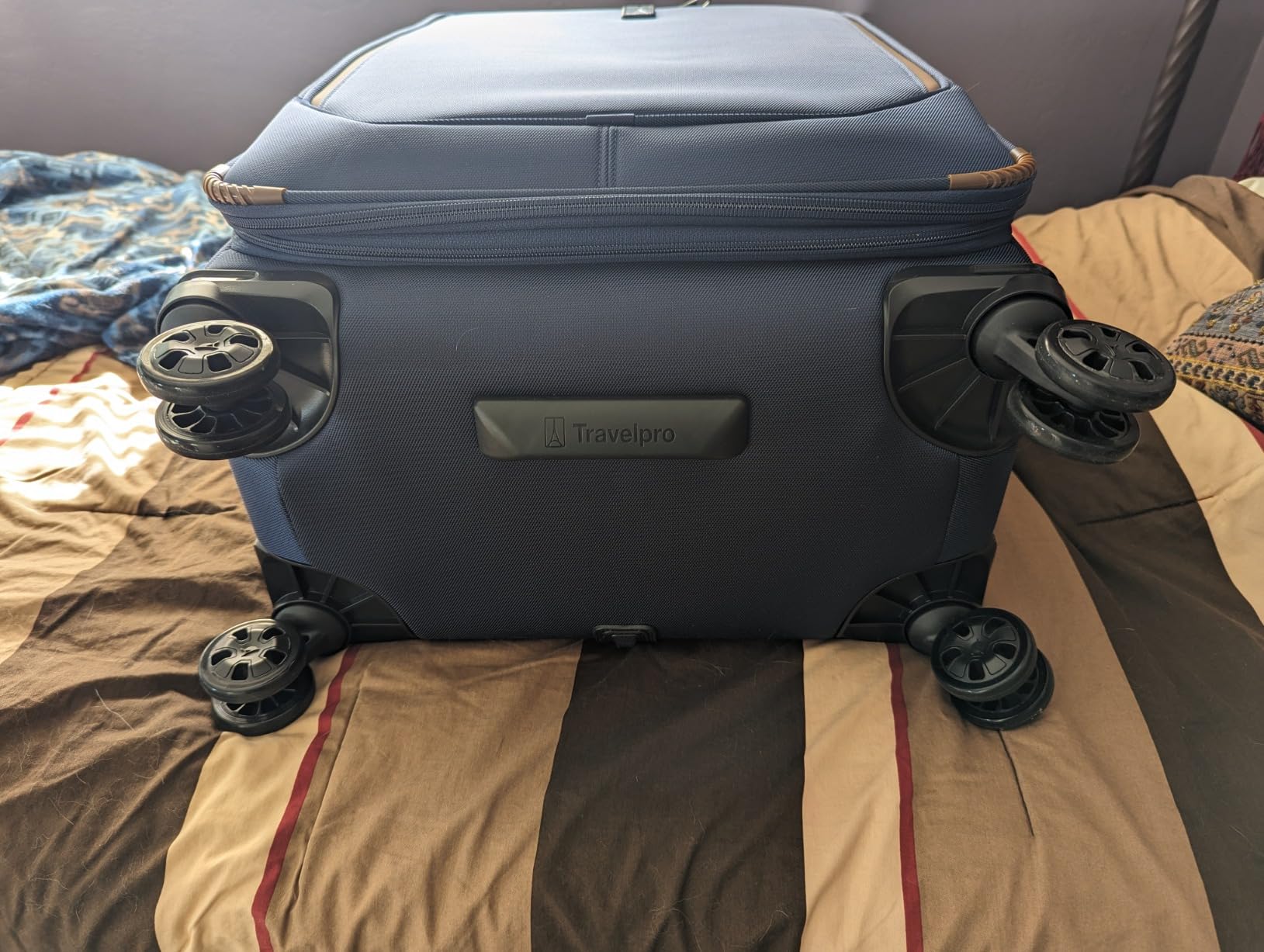 Travelpro Crew Classic Softside Carry-On Luggage, Grey, 21-Inch customer photo 2