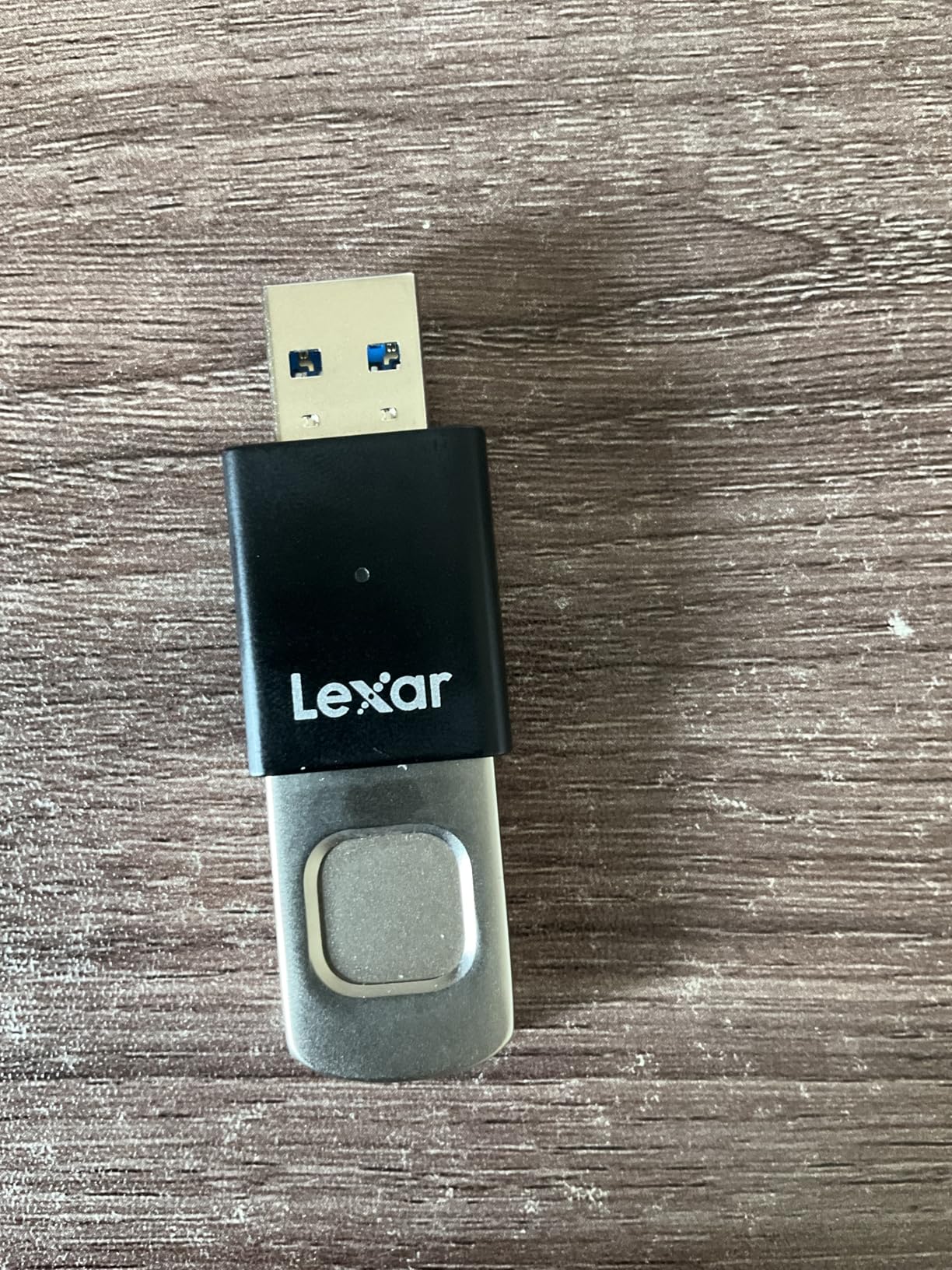 Lexar 256GB JumpDrive F35 PRO Flash Drive, 400MB/s Read, USB 3.2 Gen 1, Compatible w/ PC & Mac, FingerPrint Encryption, Metal Design, USB 3.1/3.0/2.0 Backwards Compatible (LJDF35P256G-RNBNG) customer photo 1