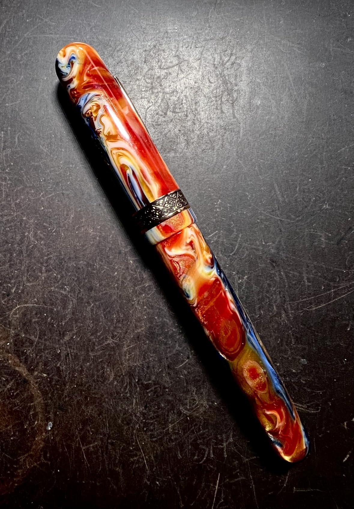 Conklin 1898 Fountain Pen, Misto Green - Flex Nib | Luxury Writing Instrument with Unique Resin Blend | JoWo Stainless Steel Nib Made in Germany customer photo 1