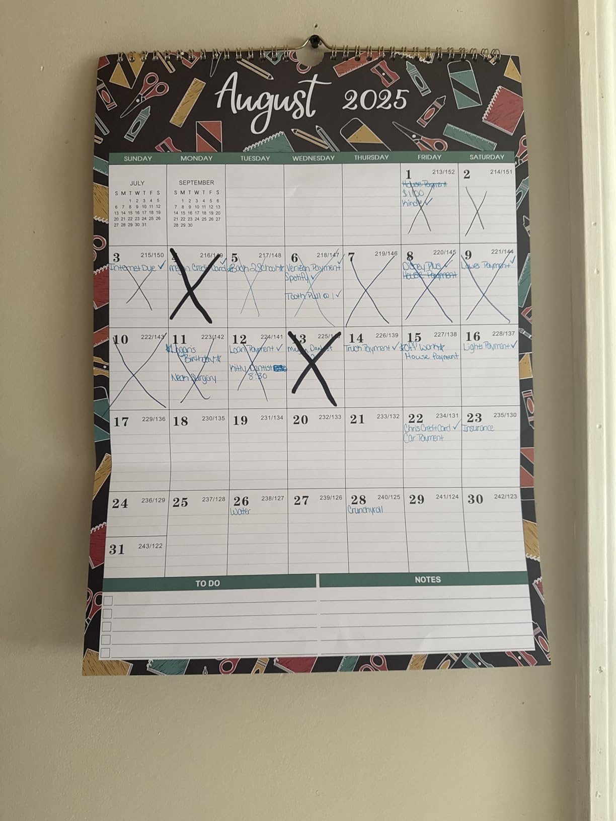 2027 Calendar - 2027 Wall Calendar, Large Wall Calendar 2027 | Jan 2027 - Dec 2027, 12