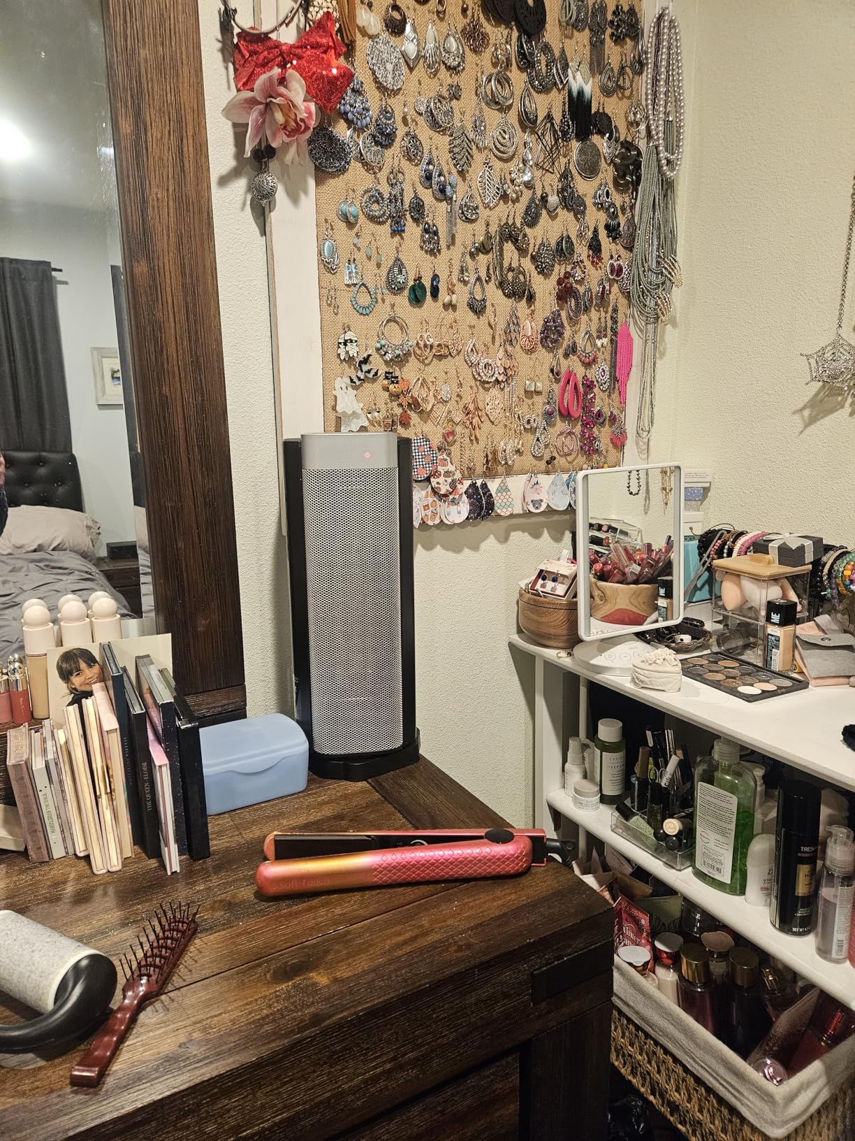 AEOCKY 3rd-Gen Space Heater, 1500W PTC Electric Heater | AI Thermostat, Indoor Use with Remote, 70° Oscillation, Utmost Silence customer photo 2