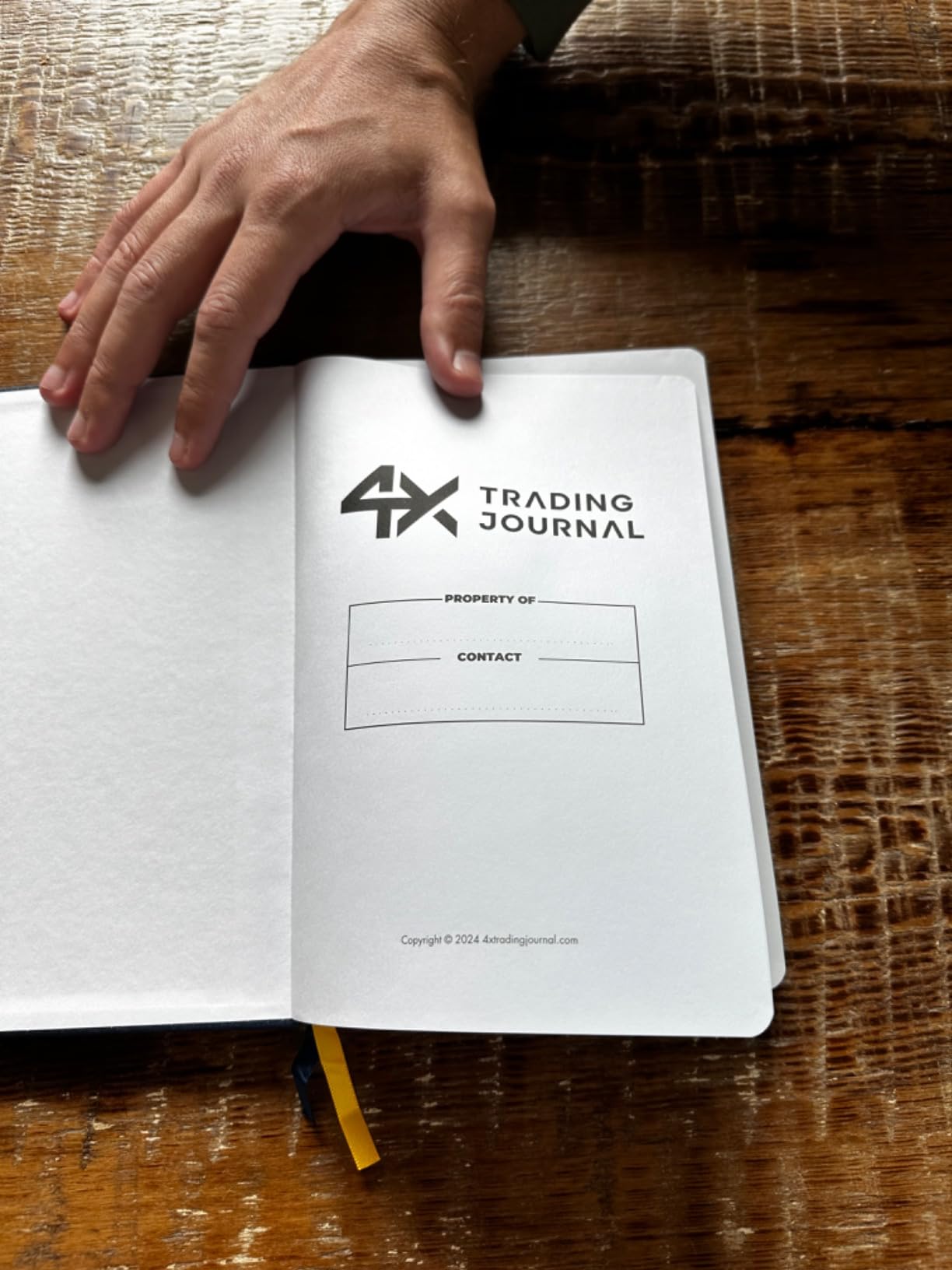 4X Trading Journal for Day Traders | Trade Log Book for Stocks, Forex, Options, Crypto | 12 Week Plan with 80 Trades | Trading Accessories | Neuroscience Based with Guided Trading Plan | Traders Gift customer photo 2