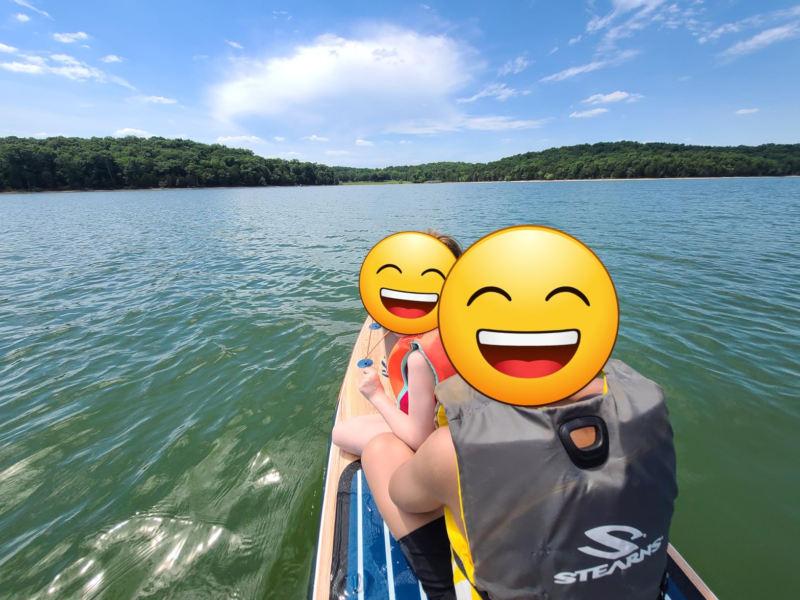 Niphean (Extra Large) Inflatable Paddle Board, SUP for 2+1 People/Family | 500lbs Capacity Paddle Boards for Adults with Complete SUP Accessories, StabilTrac Fin Non-Slip Paddleboard, Gift Ideas customer photo 2