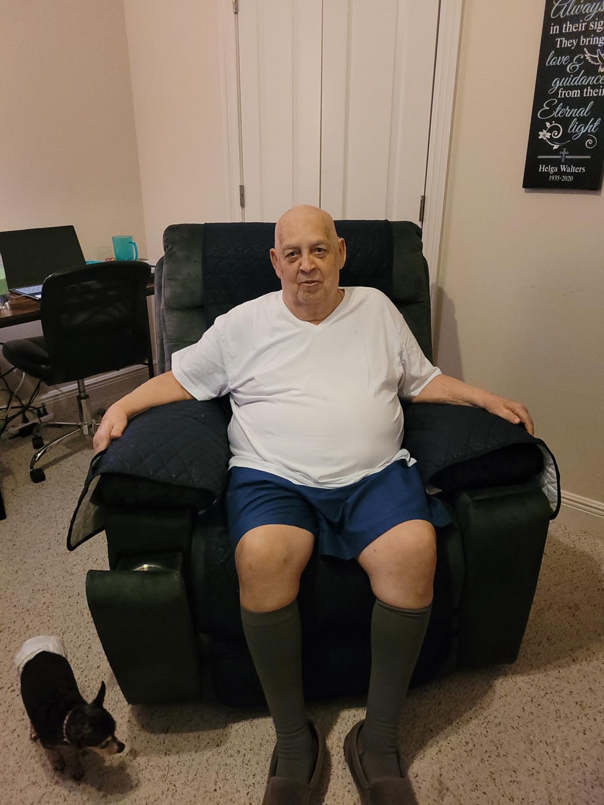 CANMOV Power Lift Recliner Chair with Massage & Heat for Big & Tall, Grey | Easy Assembly Overstuffed Wide Lift Chair with 5 Massage Modes and 8 Points Massage, 2 Cup Holders, Side Pocket and USB Port customer photo 1