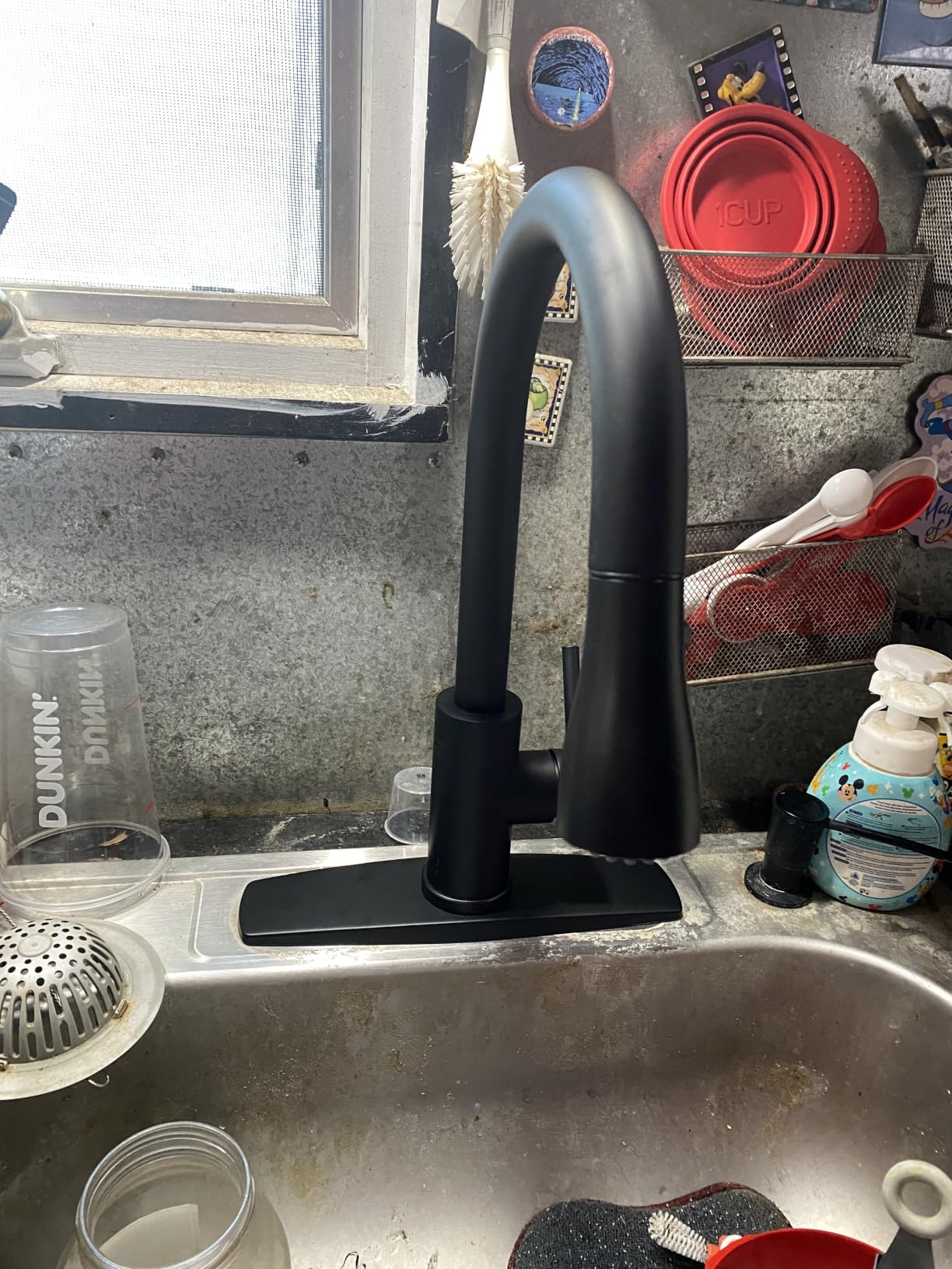 FORIOUS Touchless Kitchen Faucet with Soap Dispenser, Brushed Nickel | Smart Motion Sensor, Hands-Free Bar Sink Faucet, Pull Down Sprayer, Lead-Free Stainless Steel, Suitable for Laundry RV Camper customer photo 2