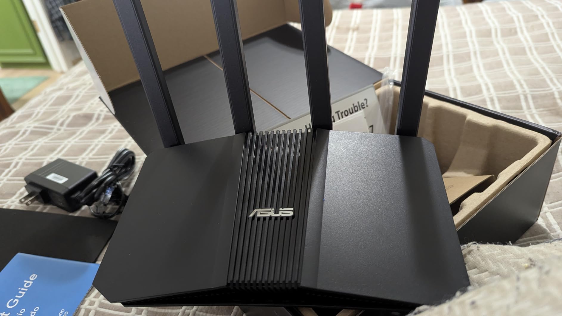 ASUS RT-BE58U WiFi 7 Router - Dual-WAN, 3.6 Gbps, Mesh + VPN Compatible, Wi-Fi 7 BE3600 dual-band router with 2.5G port and AiMesh customer photo 1