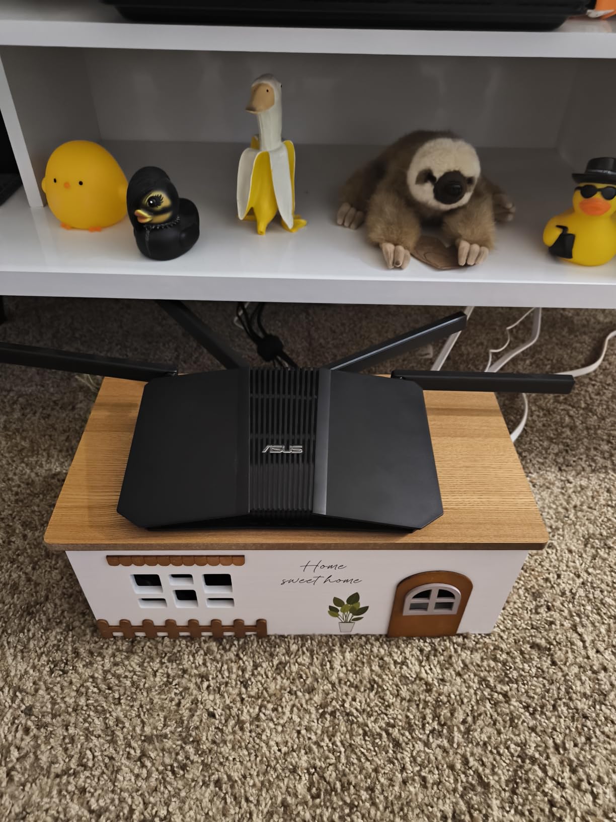 ASUS RT-BE58U WiFi 7 Router - Dual-WAN, 3.6 Gbps, Mesh + VPN Compatible, Wi-Fi 7 BE3600 dual-band router with 2.5G port and AiMesh customer photo 2