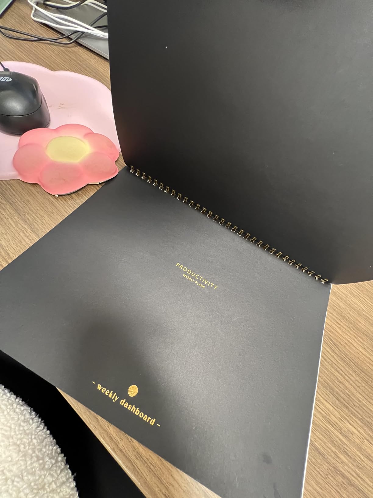 Weekly Desk Planner Monday Start - Productivity Spiral Notebook for Work | Dashboard Deskpad Ideal for Project Manager, Business Owner, Freelancer & Multitaskers to Achieve Goals - ADHD Brain Dump customer photo 2