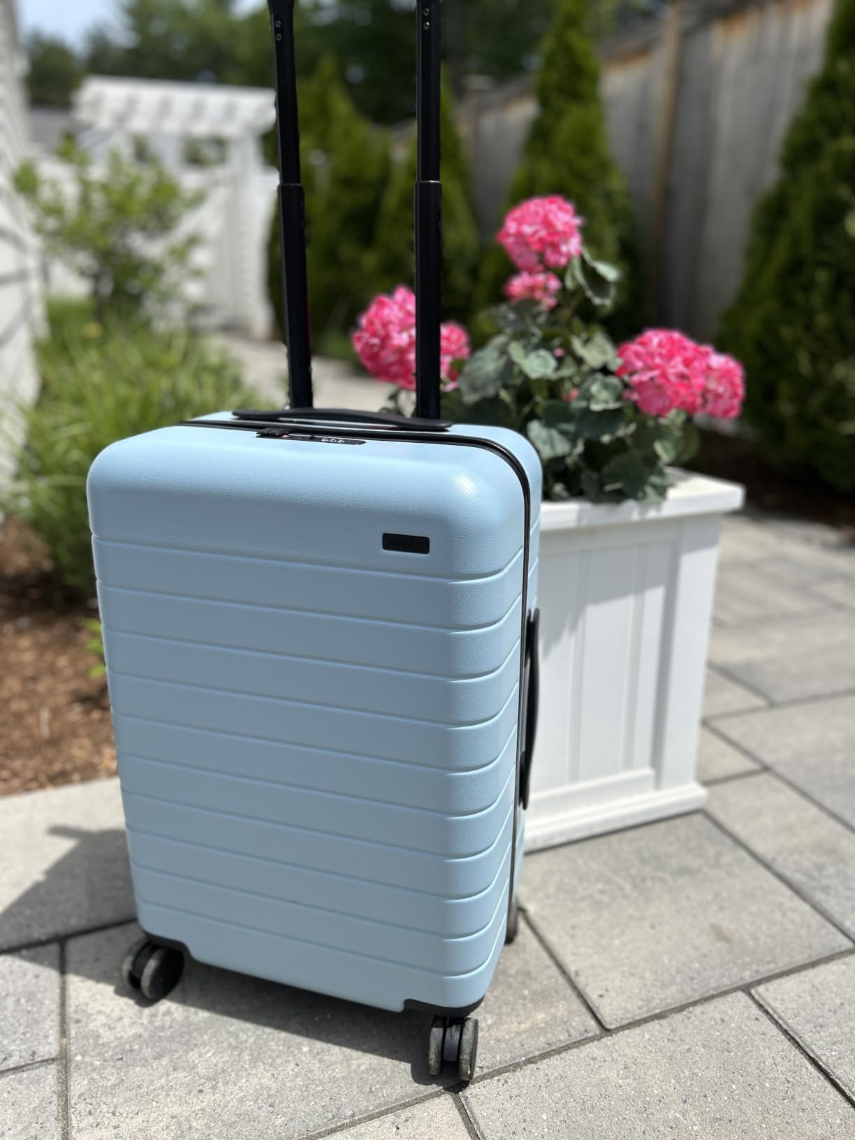 Away Bigger Carry-On Luggage, 23-Inch Lightweight Hardside Spinner Suitcase | Durable & Lightweight, Premium 360° Spinner Wheels, Interior Compression System, TSA-Approved Lock, Sea Green customer photo 1