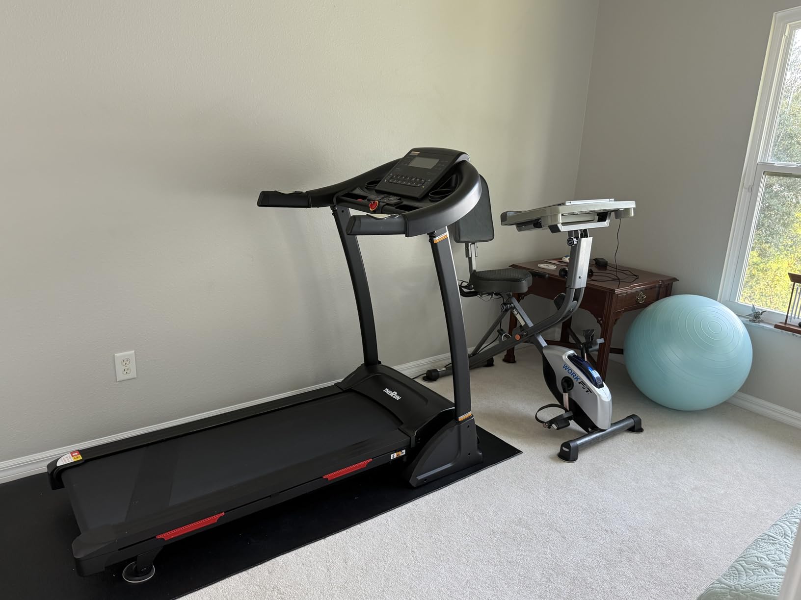 THERUN Incline Treadmill, Treadmills for Running and Walking, 400 lbs Weight Capacity Folding Treadmill with 0-16% Auto Incline, Wide Belt, 4.0 HP, App, Heart Rate customer photo 1