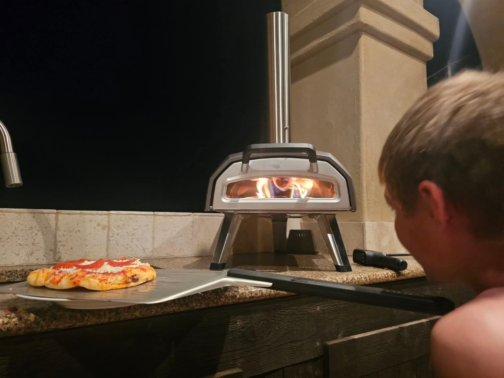 Ooni Karu 2 Multi-Fuel Outdoor Pizza Oven - Wood and Gas Outdoor Pizza Oven with Pizza Stone & Intergrated Thermometer customer photo 1