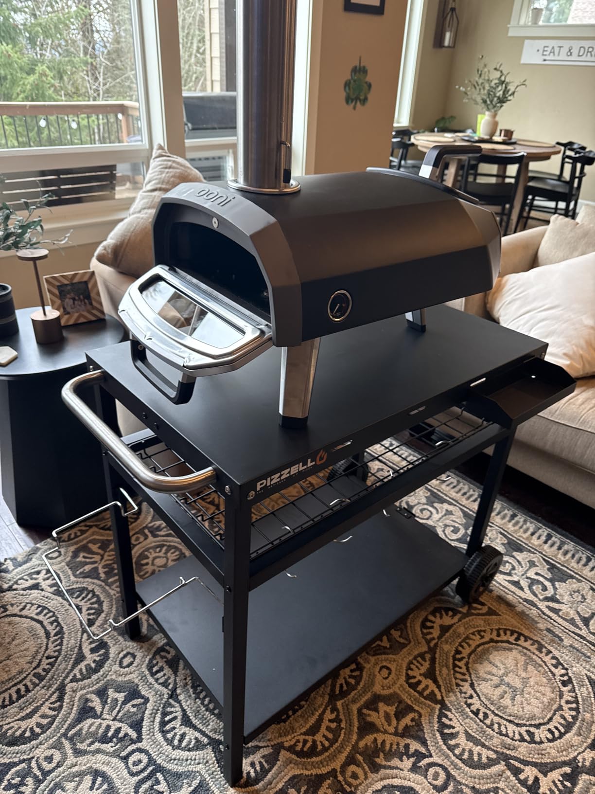 Ooni Karu 2 Multi-Fuel Outdoor Pizza Oven - Wood and Gas Outdoor Pizza Oven with Pizza Stone & Intergrated Thermometer customer photo 2