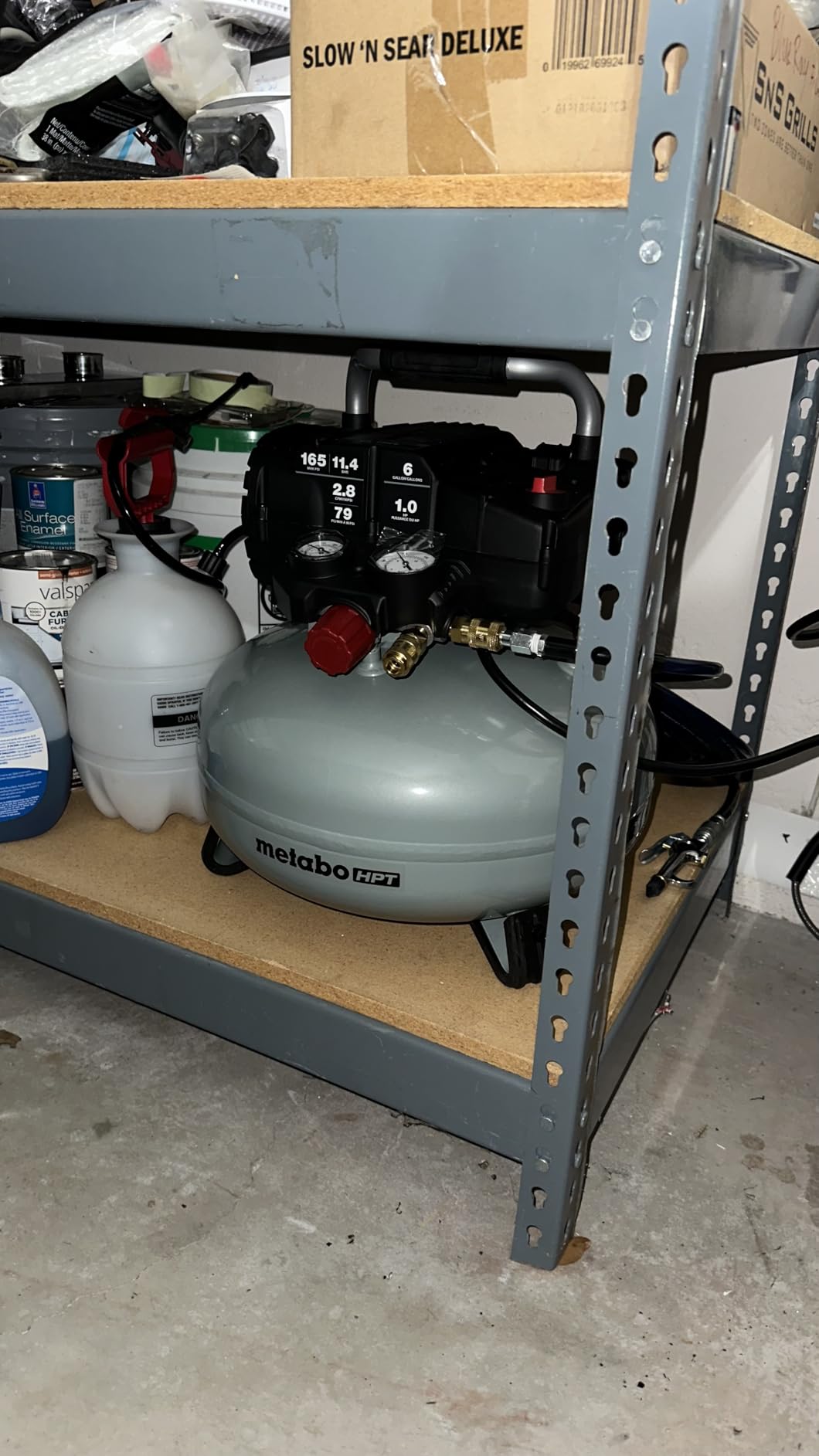 Metabo HPT Pancake Air Compressor, 6-Gallon 165PSI, EC711S customer photo 2