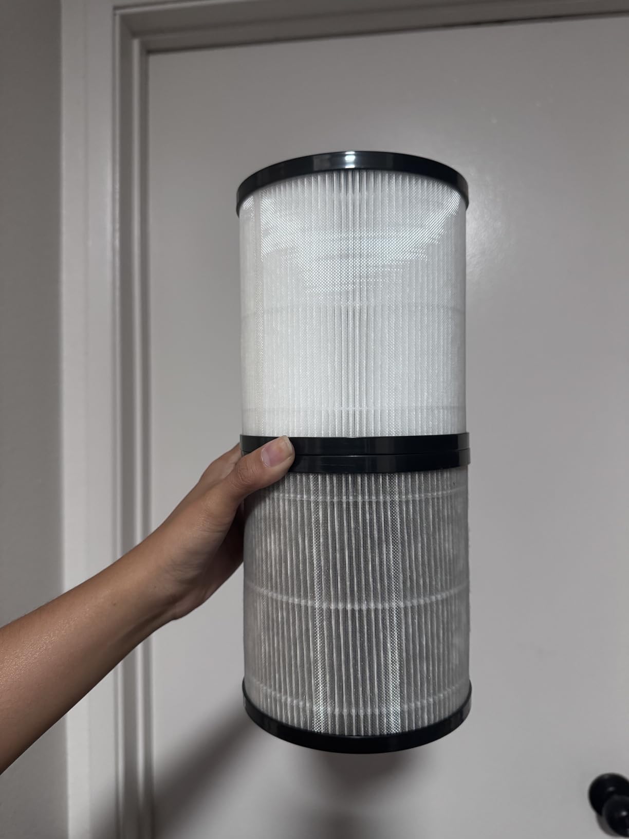 Air Purifiers for Bedroom Home, MOOKA HEPA Air Purifier for Home Pets with Fragrance Sponge for Smoke Dust Pollen Dander Odor, Small Air Cleaner with Sleep Mode Night Light Timer, KJ067L, White | 15dB Quiet Small Air Cleaner with Aromatherapy for Dorm, Office, Living Room, Captures Dust Pet Hair Dander, KJ067L, White customer photo 1