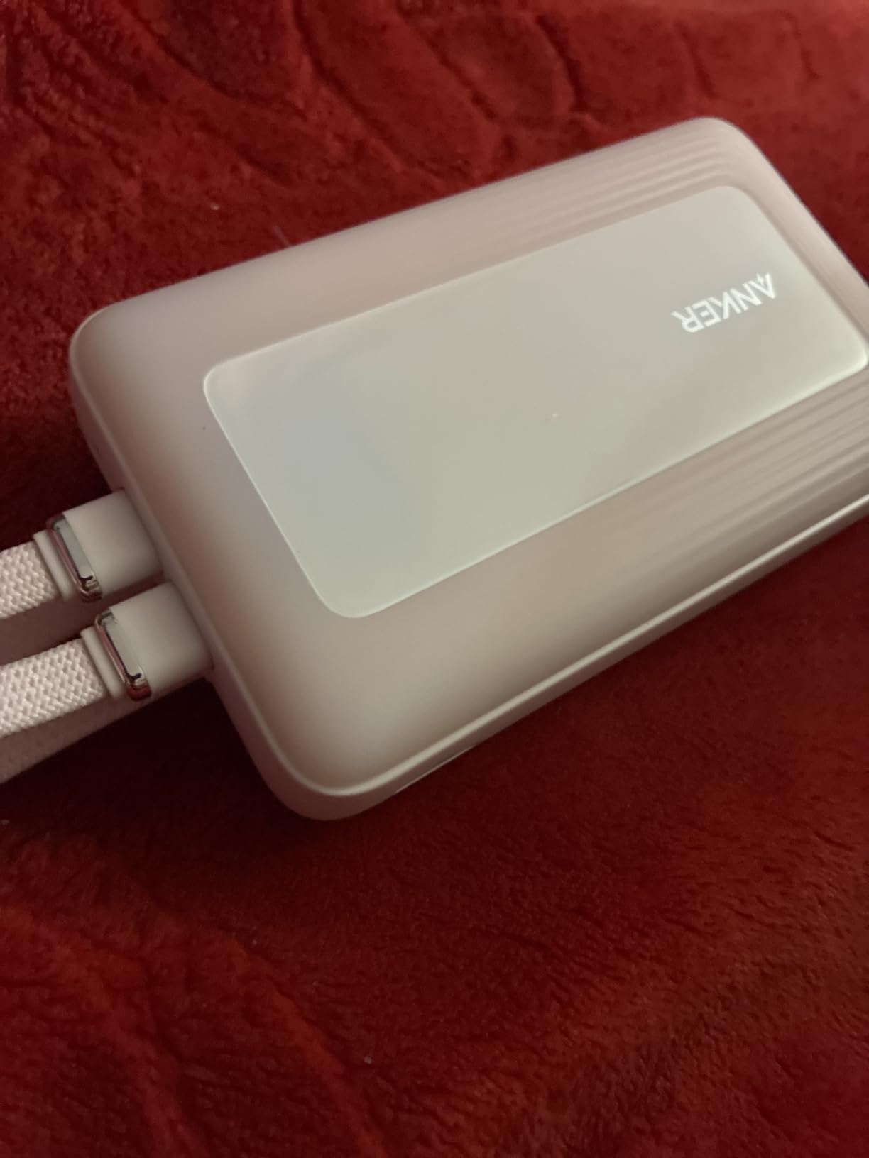 Anker Zolo Power Bank (2025 Upgraded Version), 45W Max Fast Charging, 20,000mAh Battery Pack, Dual Built-in USB-C Cables, USB-C&A Port, for iPhone 17/16 Series, Galaxy, MacBook, and More customer photo 1