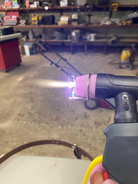 SILATU 85Amps Plasma Cutter, STC850P HF Non-Touch Pilot Arc Plasma Cutter Machine, 110/220V Dual Voltage Air Sensor Technology Digital Display, 1'' Clean Cut 5/4'' Max Cut, PT/2T/4T for Beginners DIY customer photo 2