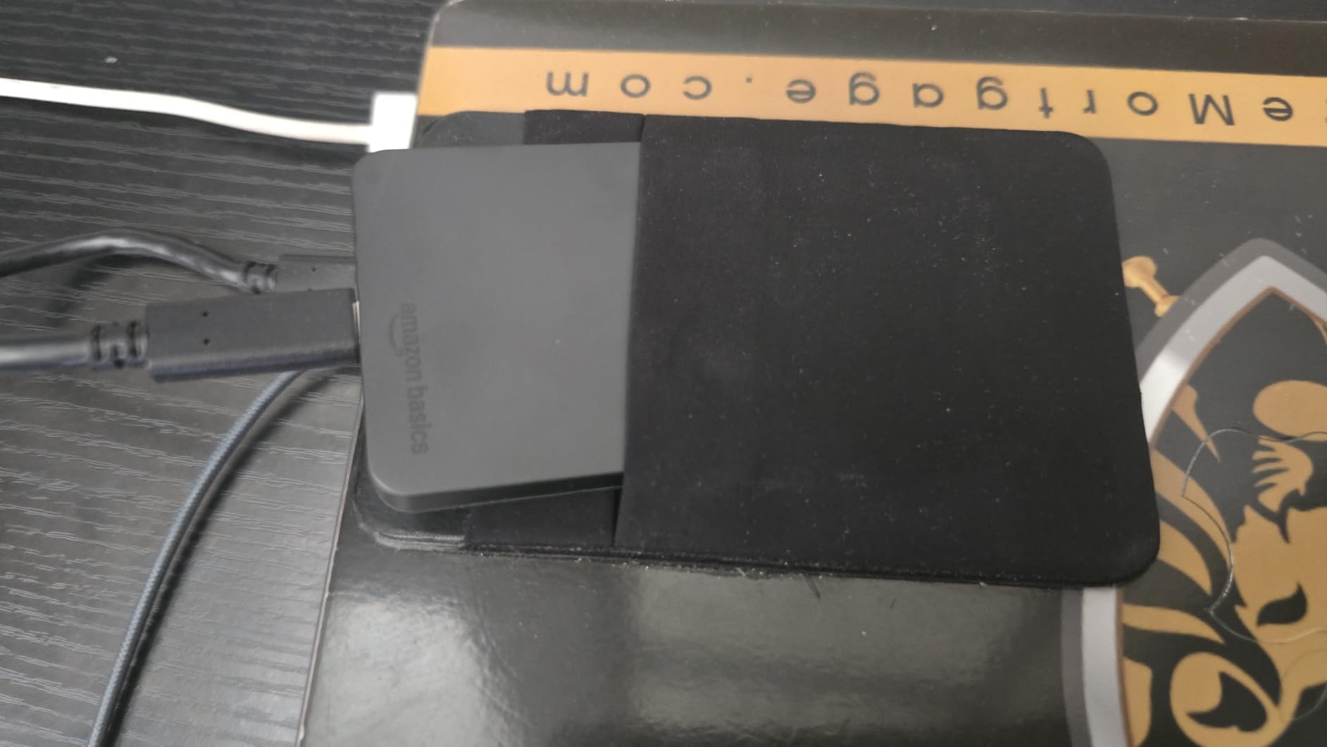 Portable External SSD, 2TB, 2000MB/s Speeds, USB 3.2 Gen 2, IP65 Water & Dust Resistant, Black customer photo 1