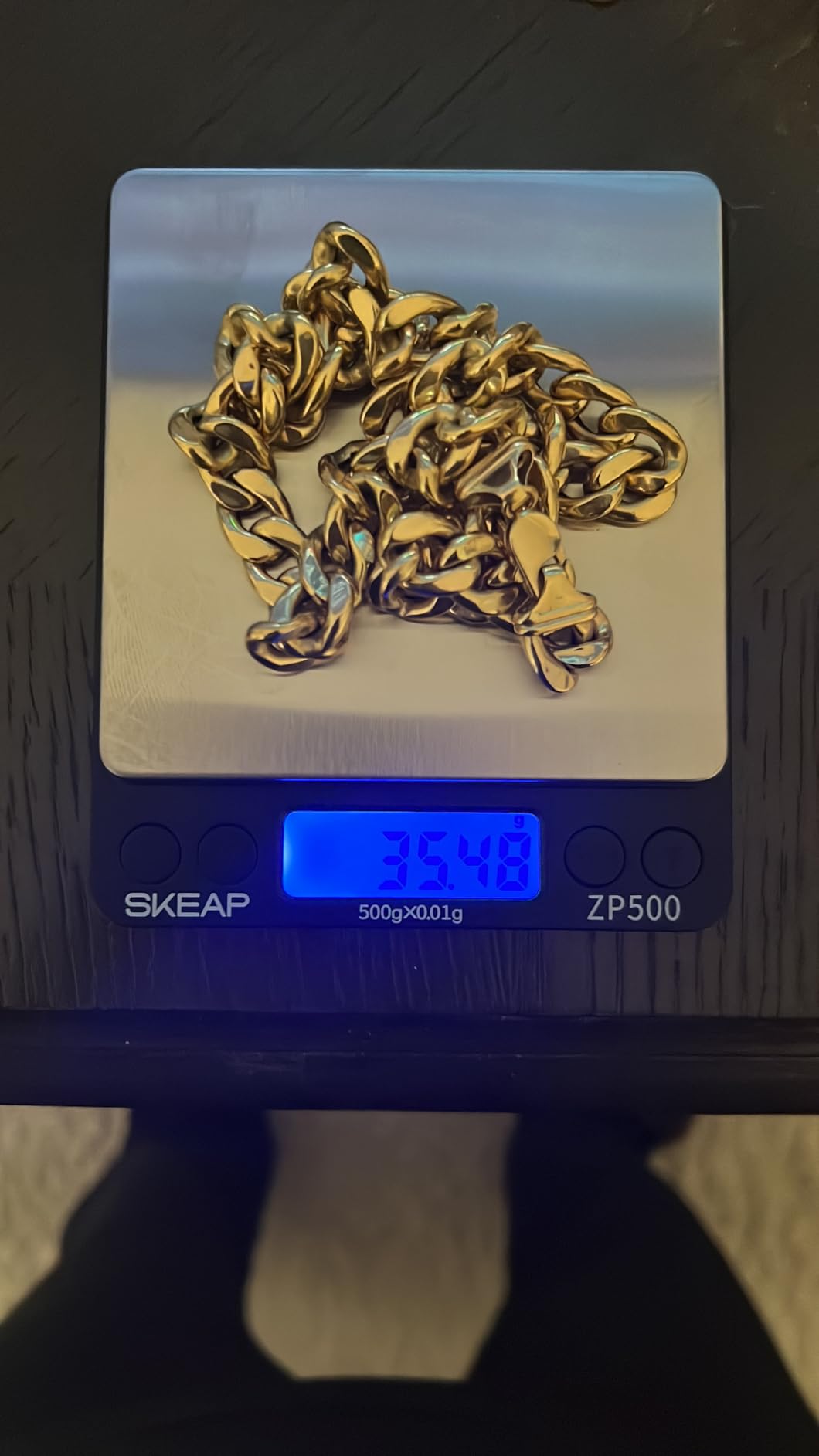 SKEAP Digital Jewelry Scale - 500g x 0.01g Precision Gold Scale for Jewelers & Collectors customer photo 1