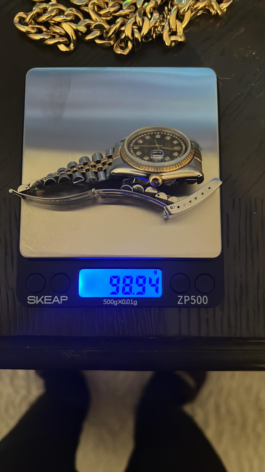 SKEAP Digital Jewelry Scale - 500g x 0.01g Precision Gold Scale for Jewelers & Collectors customer photo 2