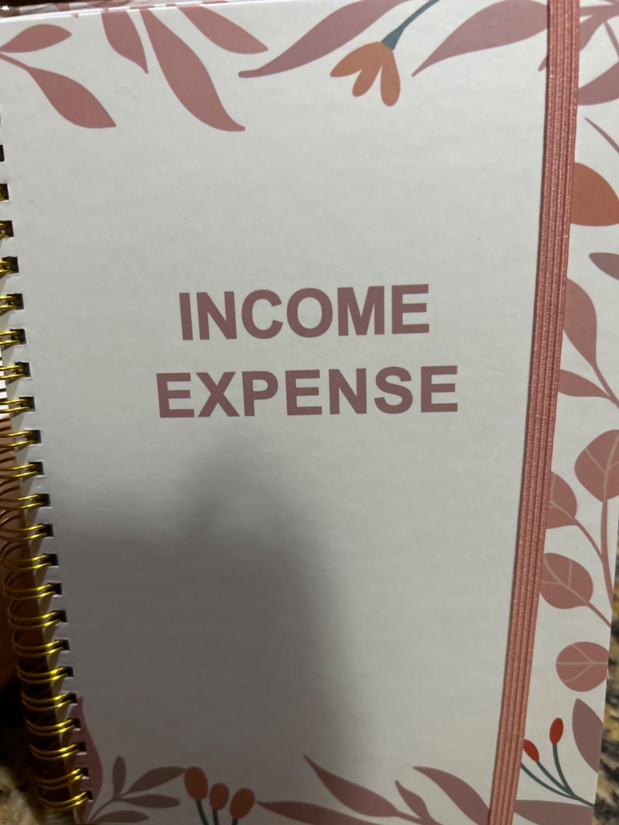Heveboik Income & Expense Log Book - A5 Income and Expense Ledger Book for Small Business, Accounting Bookkeeping Tracking for Woman and Man, 5.5